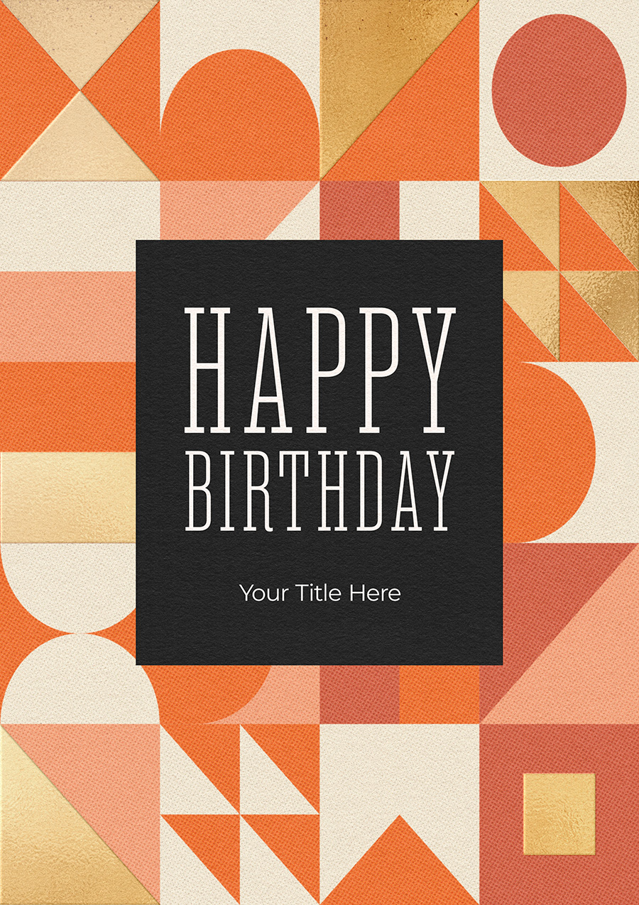 Personalise Card
