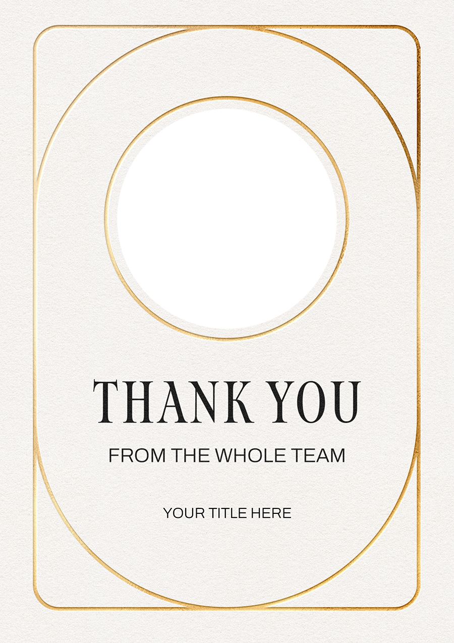 Personalise Card