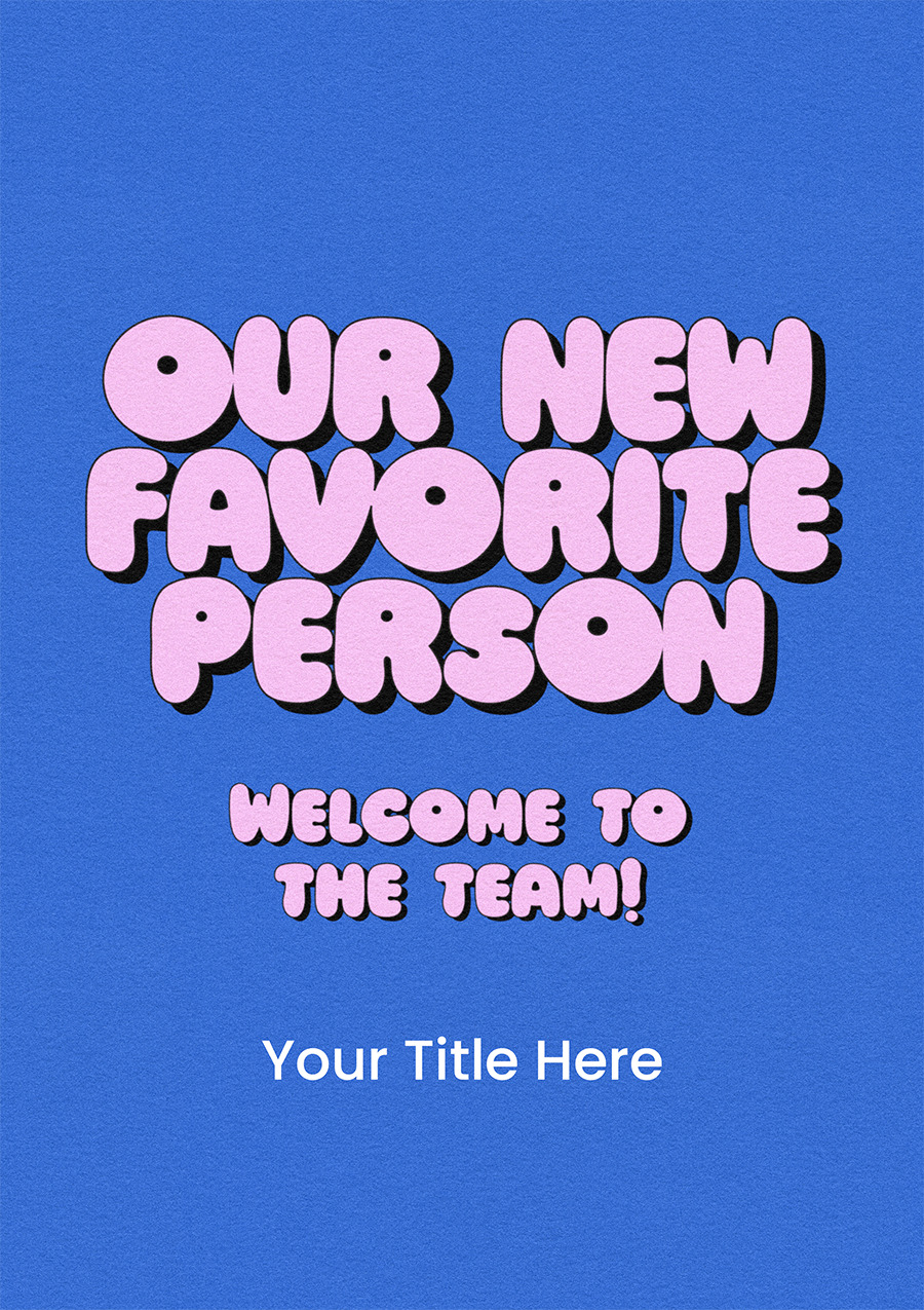 Personalise Card