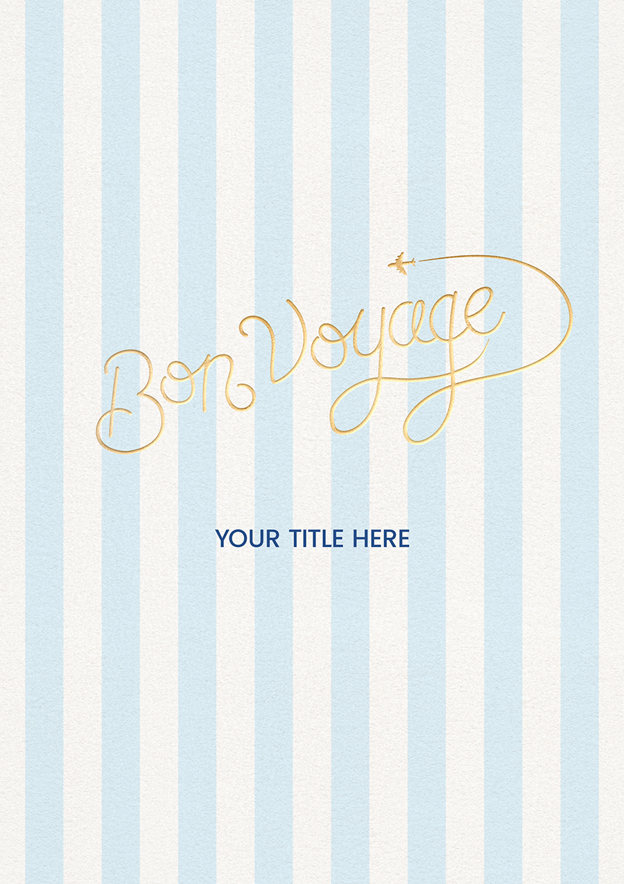 Personalise Card