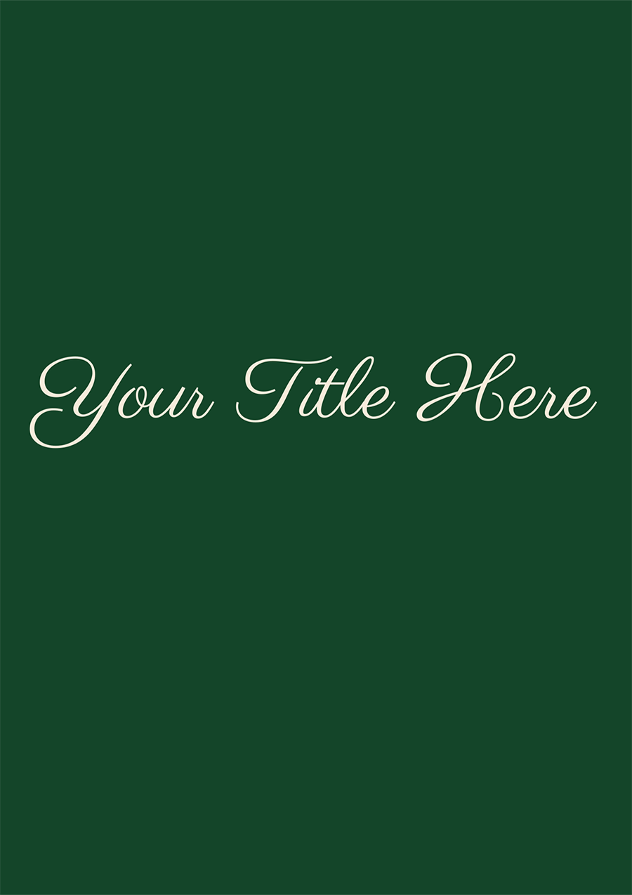 Personalise Card