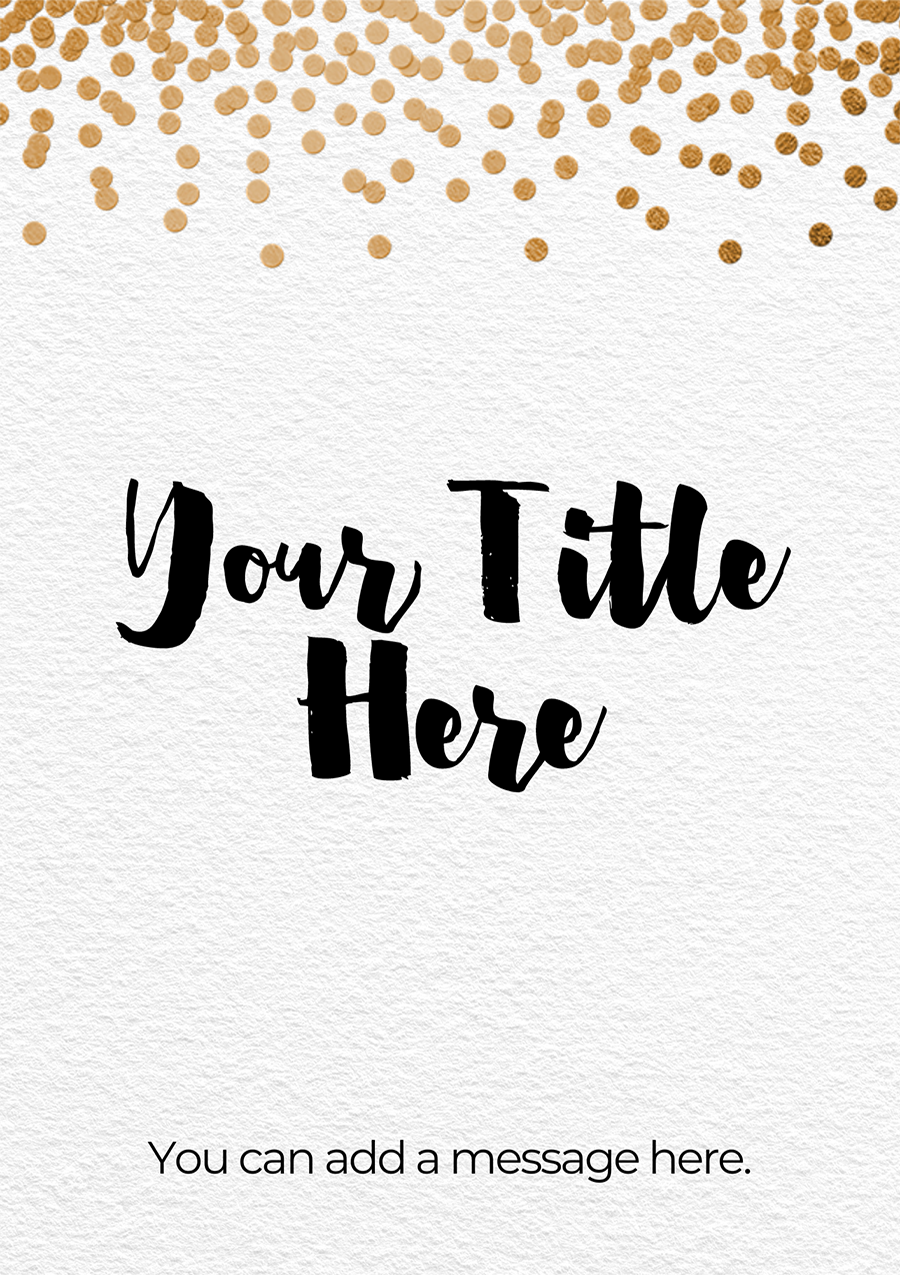 Personalise Card