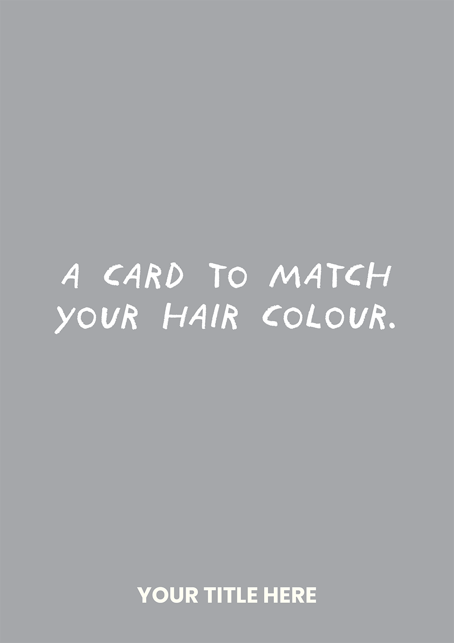 Personalise Card