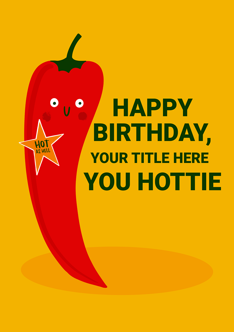 Personalise Card