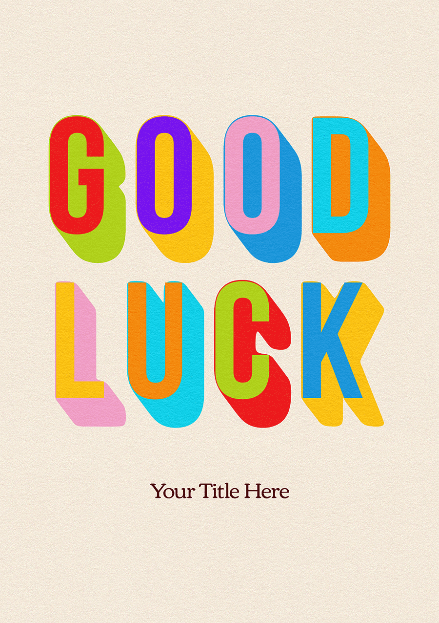 Personalise Card