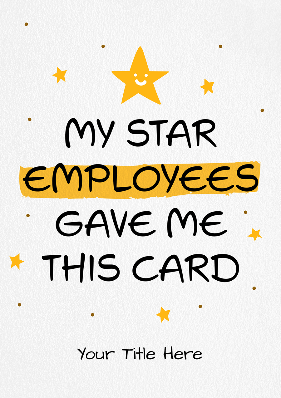 Personalise Card