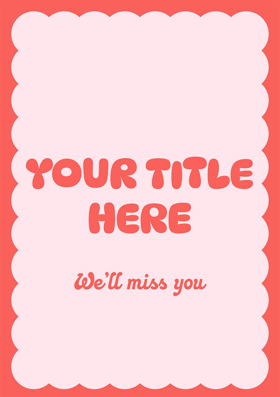 Personalise Card