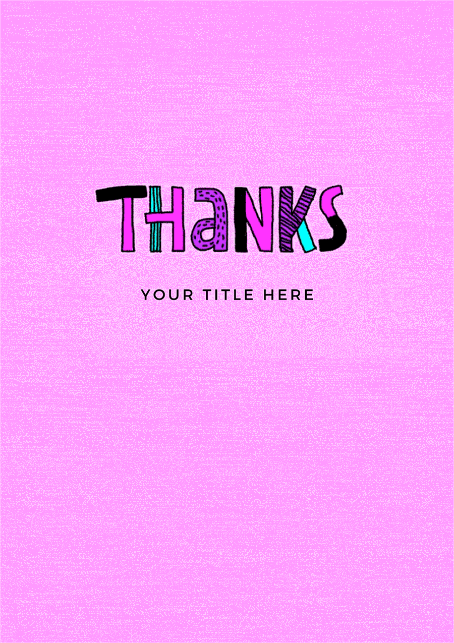 Personalise Card