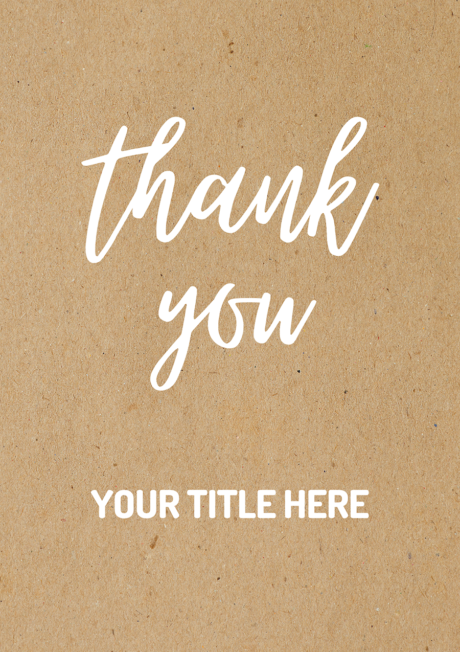 Personalise Card