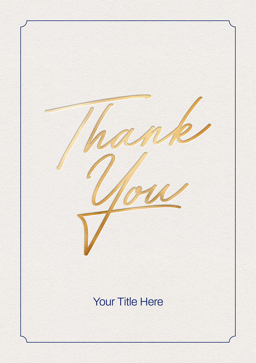 Personalise Card