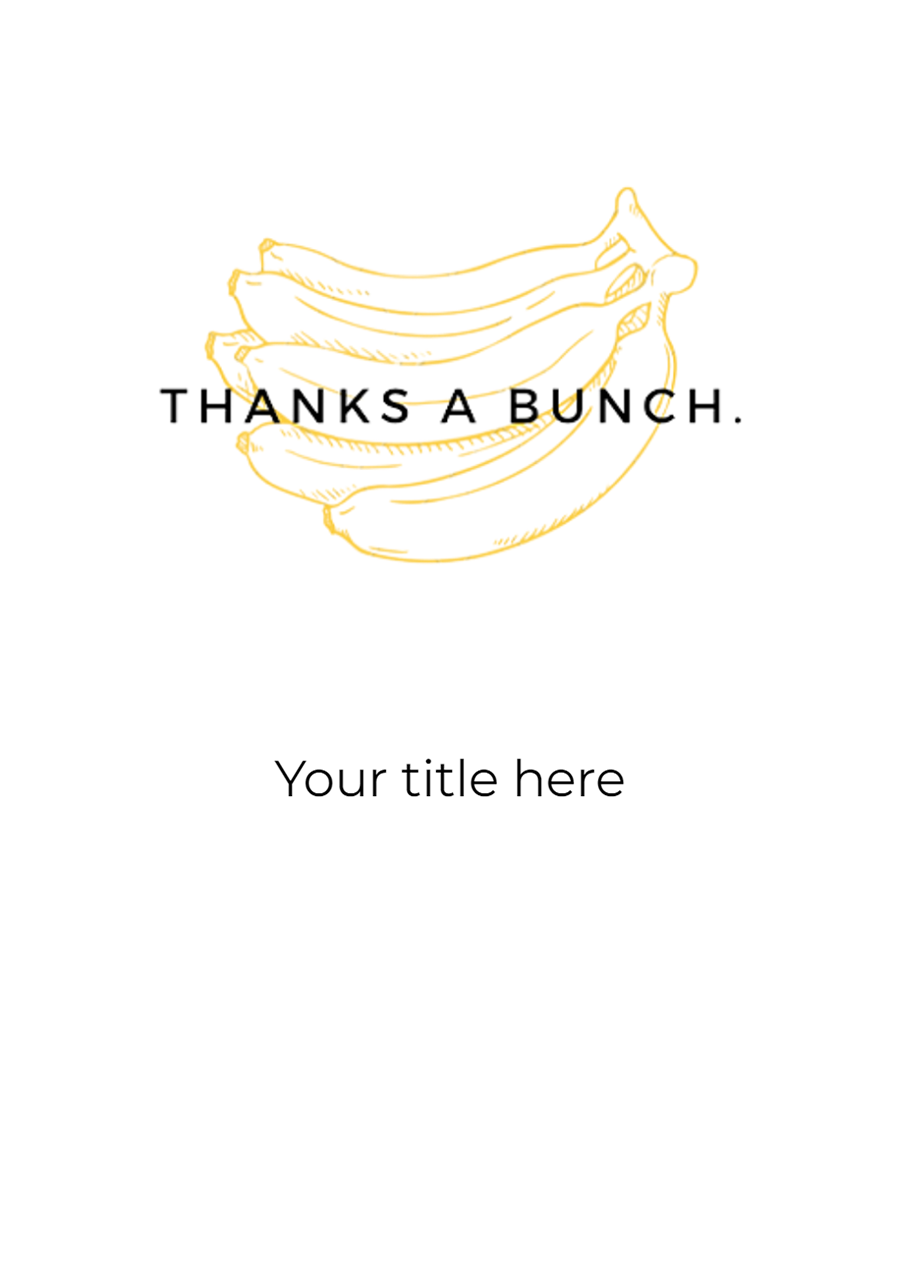Personalise Card