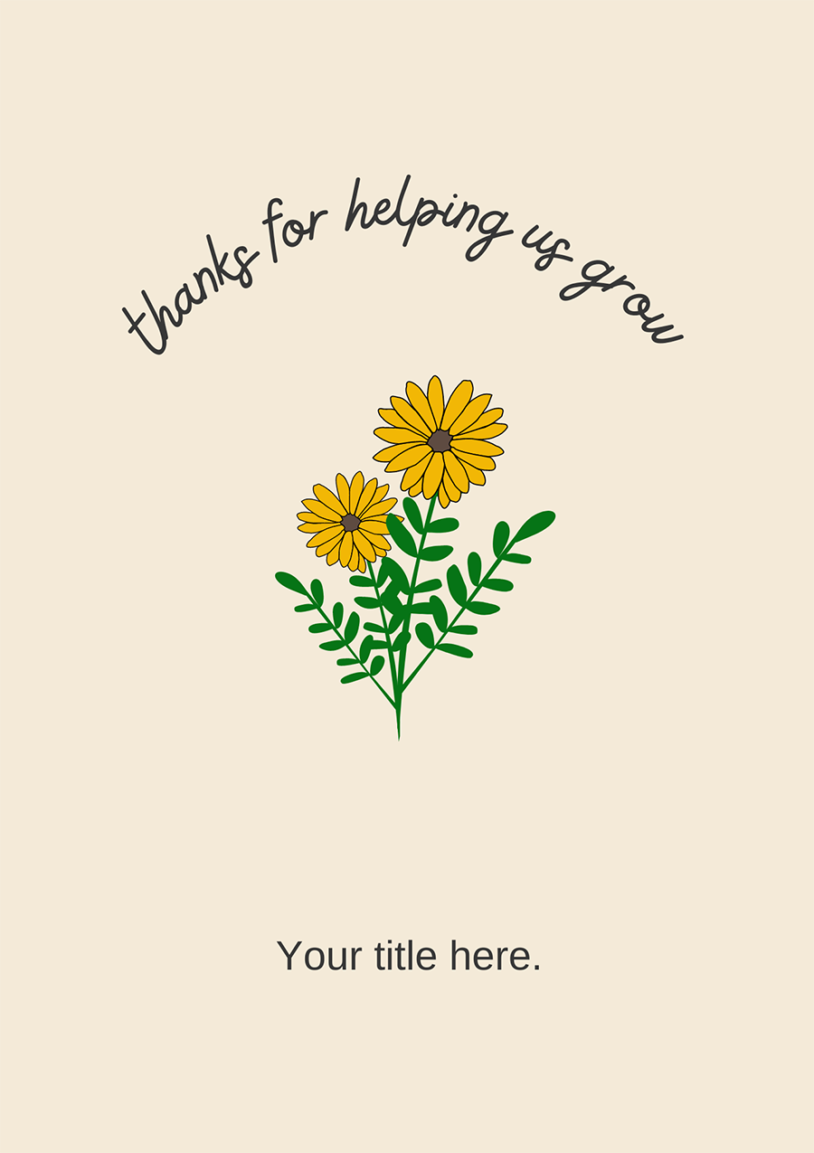 Personalise Card