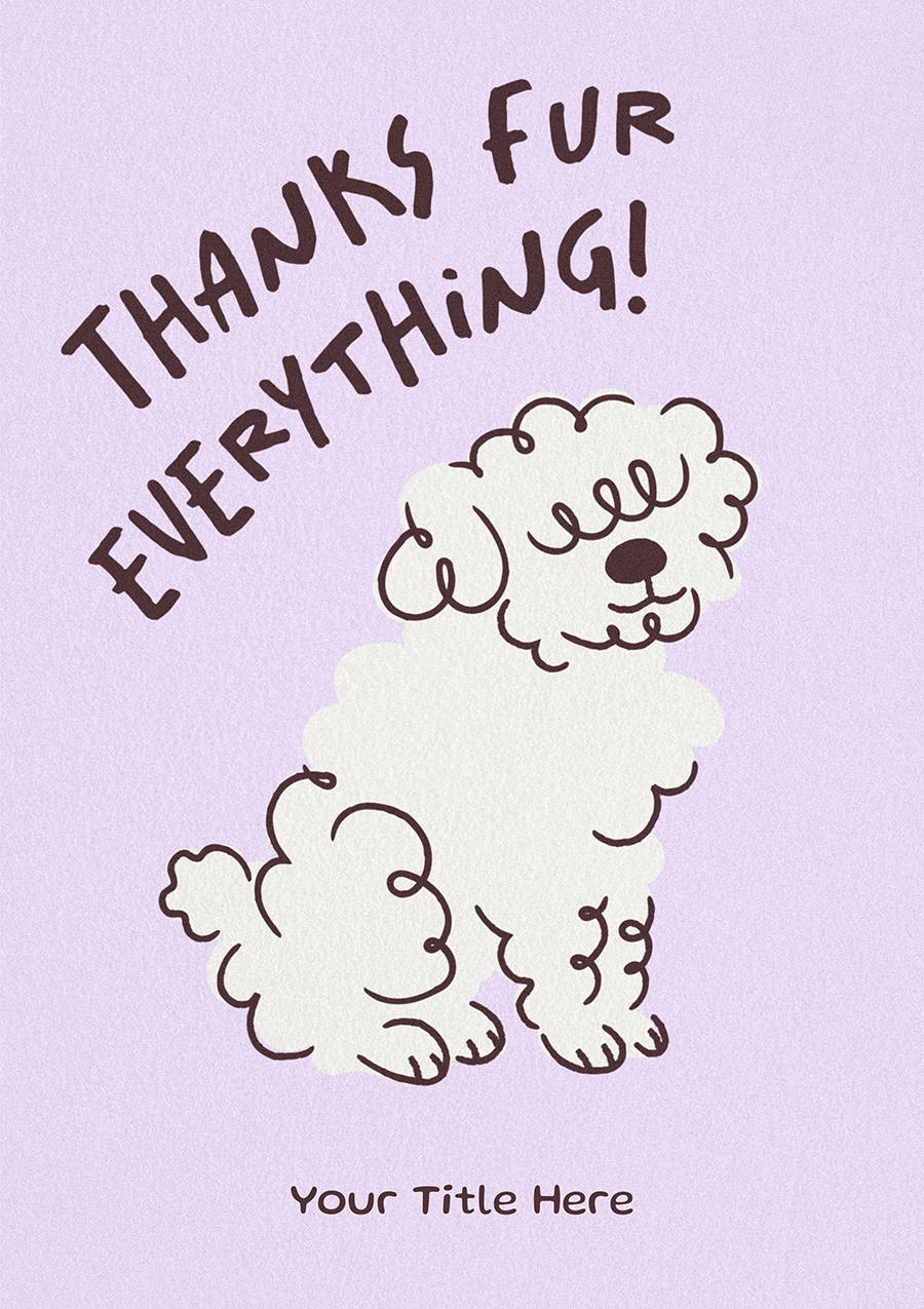 Personalise Card