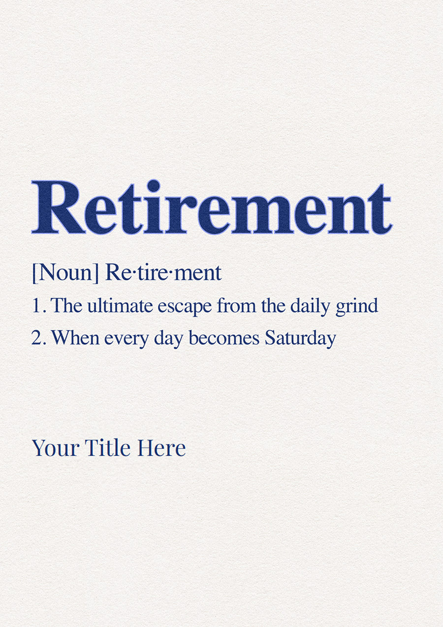 Personalise Card