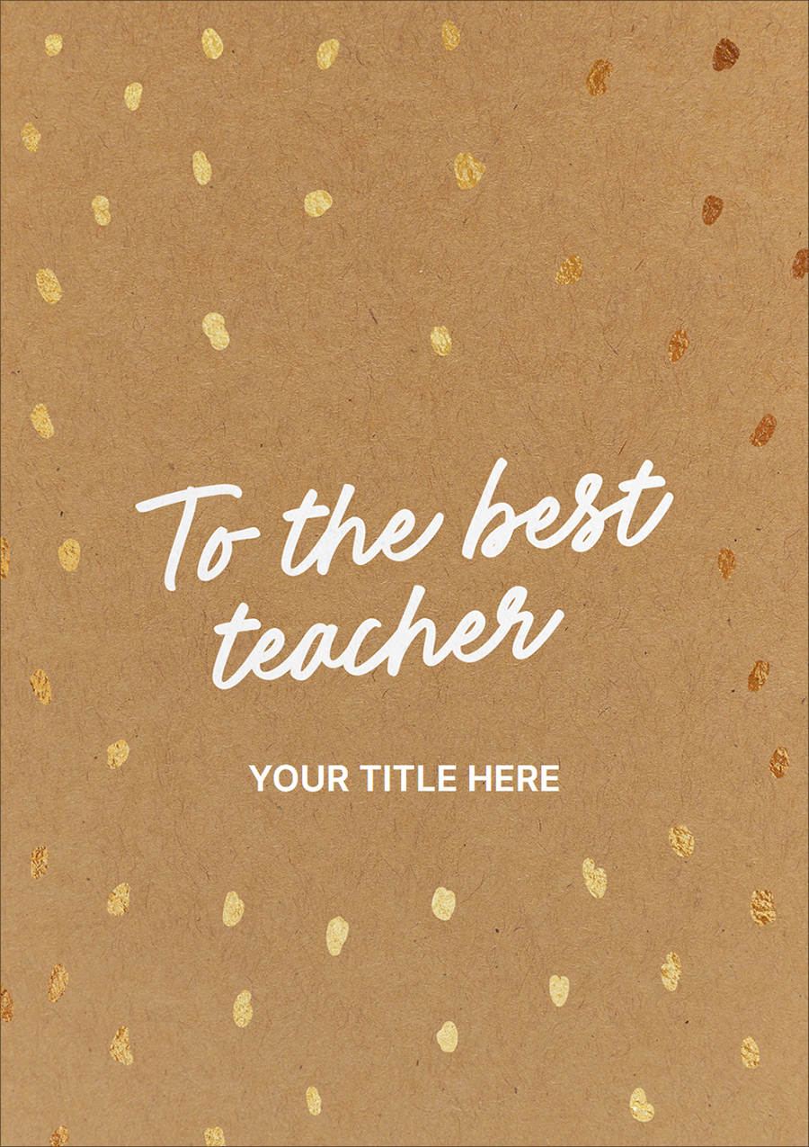Personalise Card