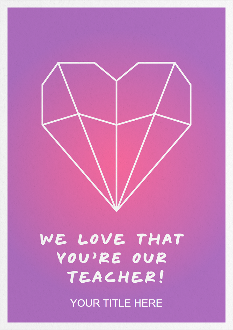Personalise Card
