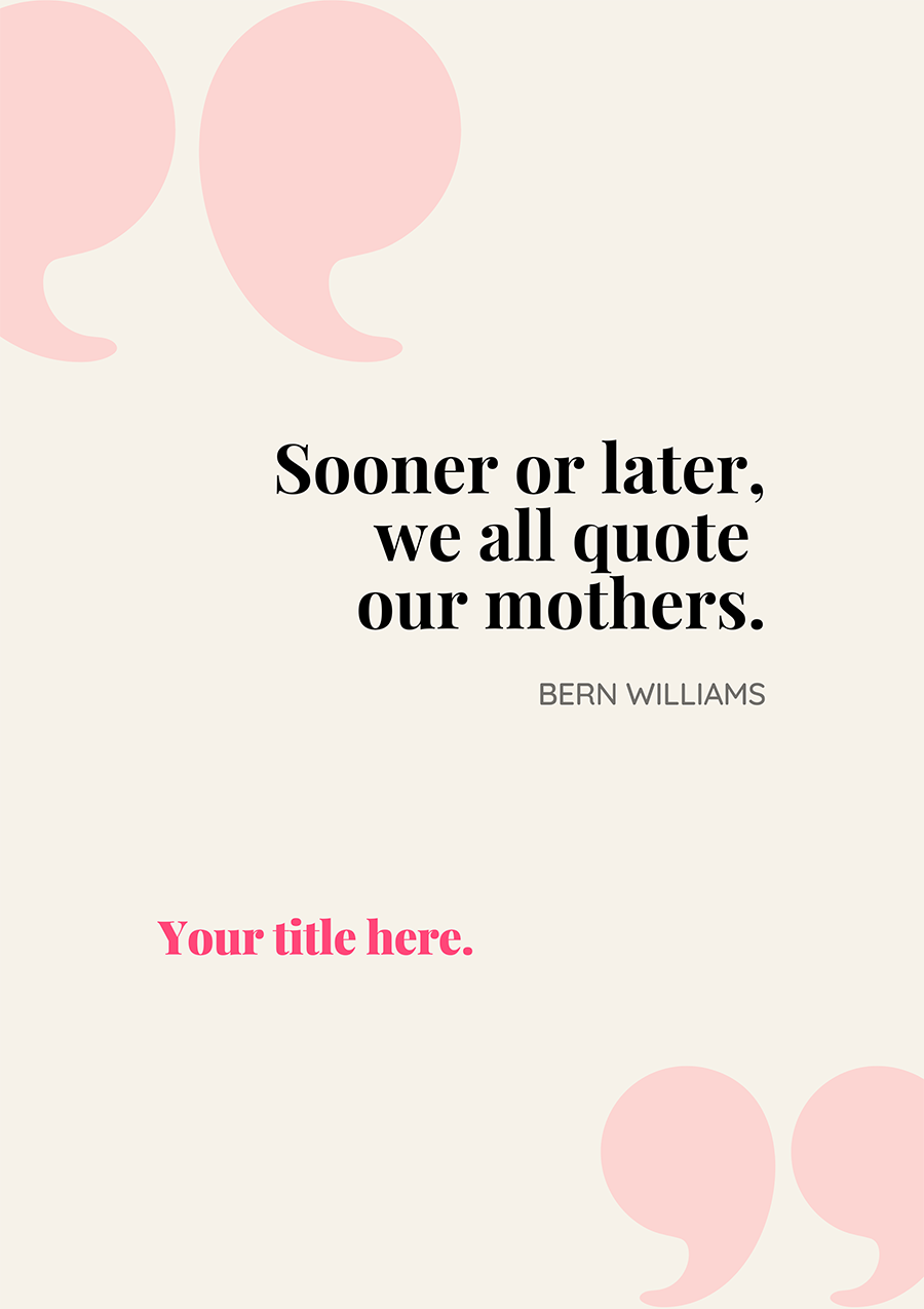 Personalise Card