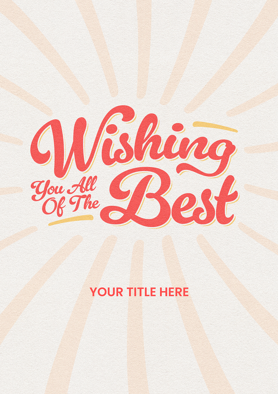 Personalise Card